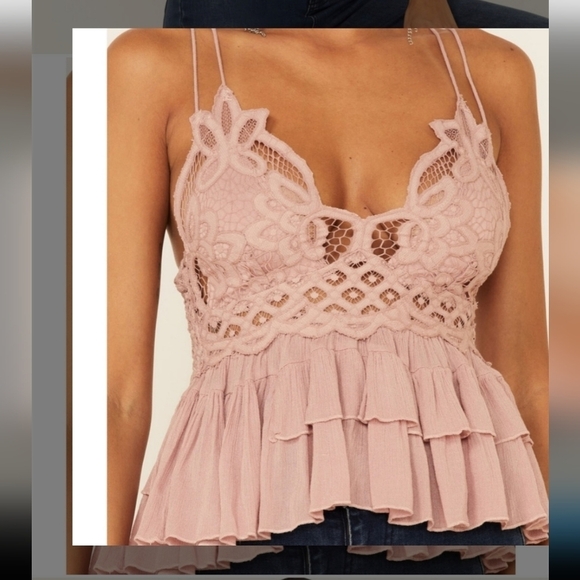 Free People Intimates Adella Cami camisole bra top NEW! - Picture 3 of 6